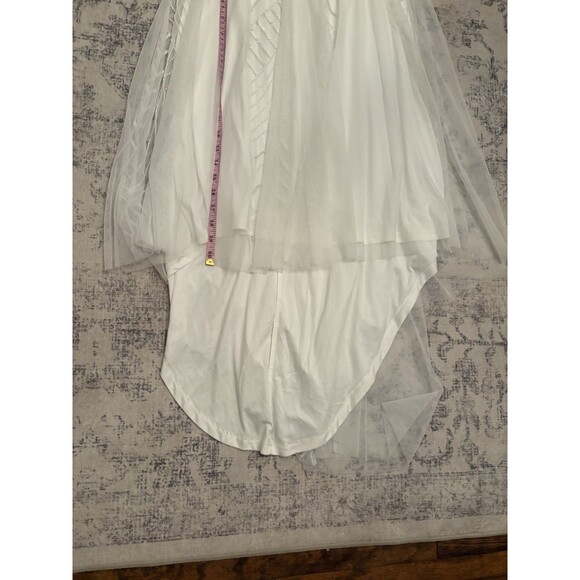 Lulus Radiant Presence White Sequin Sleeveless Backless Maxi Dress Size XS Beach - Picture 7 of 9